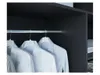 Easy4You D2 180 cm Schwarz Schiebetüren Kleiderschrank Produktbild-Vorschau 5