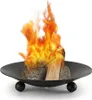 A fire pit with burning logs on a white background. Anteprima dell’immagine prodotto