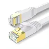 LAN Kabel Cat 7 Flach 20m Weiß Netzwerkkabel RJ45 Ethernet Produktbild-Vorschau 1