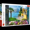 Trefl, vista del lago de Como, rompecabezas de 1000 piezas Vista previa de la imagen del producto 1