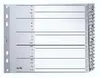 LEITZ 1262 Register A Z PP A4 Überbreite 18cm hoch 20Blatt Produktbild-Vorschau 5