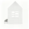 Flieks Kinderbett 90x200cm mit Led, Hausbett mit Fenster Produktbild-Vorschau 7