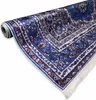 Orientteppich in Blau mit klassischem Medaillonmuster – Produktbild-Vorschau 6