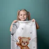 Bavlněná plážová osuška Teddy Bear s prvotřídním potiskem, Náhled obrázku produktu 5