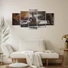 Italienischer Leinwand Leinwandbild - Autumn Buddha Produktbild-Vorschau 4