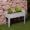 Hochbeet Metall Pflanzbeet Gartenbeet Stahl Produktbild-Vorschau 4
