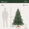 Salcar Premium Weihnachtsbaum Künstlich XL 180 cm Produktbild-Vorschau 7