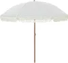Best Möbel slnečník sivo-biely Ø 205 x 209 cm oceľ - Náhľad obrázku produktu 2