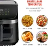 alpina Airfryer XXL - Heißluftfritteuse 9L - Air Fryer ab 6 Produktbild-Vorschau 4
