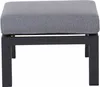 Siena Garden Loungehocker Valencia Aluminium salt&pepper Produktbild-Vorschau 5