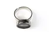 PFEIL schwarze Taste Ring Vintage Schreibmaschinentaste Produktbild-Vorschau 3