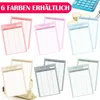 Sugeru 96PCS Budget Planner Deutsch Zubehör A6 - 6 Farben Produktbild-Vorschau 4