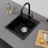 Granitspüle mit Siphon 40 x 45 cm, pflegeleichte & Produktbild-Vorschau 2