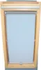 A roller blind for a skylight window, shown in the open position. Produktbild-Vorschau