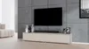 AX LIVING Buffet bas beige Loriano 2x100 cm TV Board debout Voir les images du produit 2