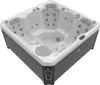 Wellis Budapest Life Whirlpool Außenwhirlpool 200x200x89cm Produktbild-Vorschau 1