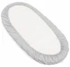 Jukki prostěradlo s gumou 80x40 cm do kočárku – Pastel Grey Náhled obrázku produktu 2