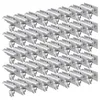100x Endklemme Klickfix Silber 30-40mm Solarmodul Halterung Produktbild-Vorschau 1