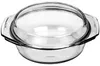 BOHEMIA CRISTAL Schüssel rund mit flachem Deckel 2 l Produktbild-Vorschau 2