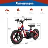 Elektro-Kindermotorrad DNA 12 100W 12 Zoll Electric Laufrad Produktbild-Vorschau 10