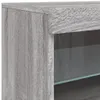 Sideboard mit LED-Leuchten Grau Sonoma 41x37x67 cm Produktbild-Vorschau 11