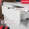 KOTARBAU® Möbelgriff Möbelgriffe Schrankgriffe 96 / 116 mm Produktbild-Vorschau 4