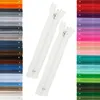 2 Reißverschüsse 5mm spiral weiß Produktbild-Vorschau