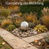 Kugelbrunnen aus matt gebürstetem Edelstahl D: 30 cm – Produktbild-Vorschau 5