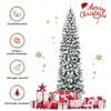 COSTWAY Bleistift Weihnachtsbaum 225cm, künstlicher Produktbild-Vorschau 4