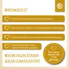A marketing image with text and icons highlighting the benefits of a brand called BIECO. Produktbild-Vorschau
