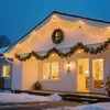 LILIIN 6x2 m Solar Lichternetz warmweiß mit Timer & Produktbild-Vorschau 9
