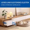 YALION® 4 Paar Schubladenschienen 500 mm – Teilauszug Produktbild-Vorschau 3