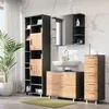 Meuble sous vasque Vicco Ilias Chêne doré/anthracite Voir les images du produit 8