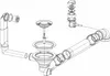 Franke Ablaufgarnitur Siebkorb/Excenterventil 3 1/2", mit Produktbild-Vorschau 1