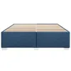Design Bettgestell ohne Matratze Blau 180x200 cm Stoff, Produktbild-Vorschau 4