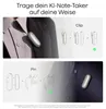 PLAUD NotePin S, 20 h, Bezdrátový, 320 mAh, 64 GB, 17,4 g, Náhled obrázku produktu 7