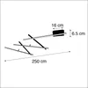 deckenleuchte Indira245 cm Stahl silber Produktbild-Vorschau 10