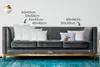 MuchoWow® Zierkissen Sofakissen Wohnzimmer Dekokissen 50x30 Produktbild-Vorschau 3