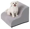 Relaxdays Honden trap, 2 treden, HxBxD: 30x40x40 cm, Productafbeelding-voorbeeld 1