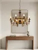 Hanglamp KORONA, 8xE14, klassiek, antiek brons, Jupiter Productafbeelding-voorbeeld 3