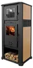 Kaminofen Blist Roma S ceramic mit Backofen, 8,3 kW – beige Produktbild-Vorschau 1