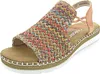 Rieker - Sandale multi color, Größe:41, Farbe:multi/aprikot Produktbild-Vorschau 102