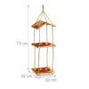 Relaxdays Vogelfutterstation Holz, zum Aufhängen, Produktbild-Vorschau 4