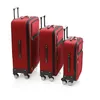 Kofferset 3-teilig | Weichschale Reisekoffer mit 4 Rollen & Produktbild-Vorschau 1