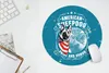 MuchoWow® Mauspad Mousepad Jahrgang - Hund - Amerika 40x40 Produktbild-Vorschau 5