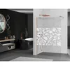Mexen Kioto sprchová stěna Walk-in 120 x 200 cm, bílý vzor Náhled obrázku produktu 2