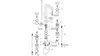 hansgrohe AXOR Citterio 3-Loch Waschtischarmatur 170, Produktbild-Vorschau 3