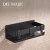 DEKAZIA® Duschablage Edelstahl Schwarz - Selbstklebendes Produktbild-Vorschau 17