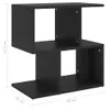vidaXL Stolik nocny czarny 50x30x51,5 cm materiał Podgląd zdjęcia produktu 11