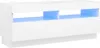 vidaXL TV-kast met LED-verlichting, wit, 100x35x40 cm Productafbeelding-voorbeeld 1